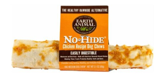 Earth Animal No-Hide Tygge Bein Kylling Medium Earth Animal No-Hide Tygge Bein Kylling Medium