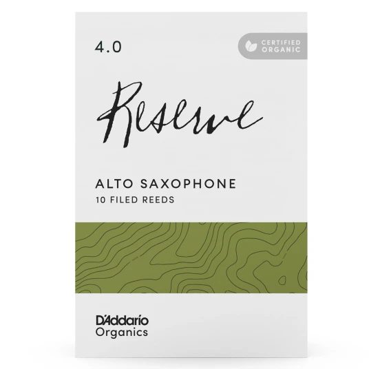 D'Addario Woodwinds Odjr1040 10-Pakning Org. Reserve Alt-Sax 4.0