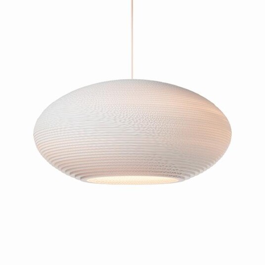 Graypants Scraplight Disc 24 Taklampe Stor Hvit