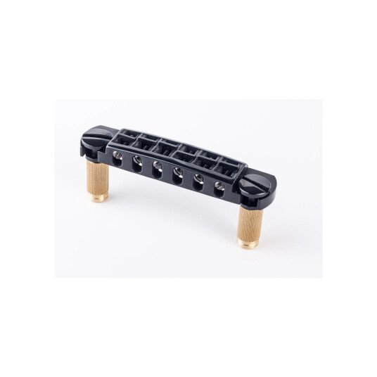 Tonepros Avt2p B - Wraparound Bridge With Sprs2 Locking Studs - Svart