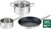 Tefal Cook Eat B922S434, Blandet sett, Rustfritt stål, Rustfritt stål, Titan, Rustfritt stål, Glass