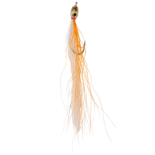 Guideline Jiggy Fly Orange/white #6, flue #6 ORANGE/WHITE Guideline Jiggy Fly Orange/white #6, flue #6 ORANGE/WHITE
