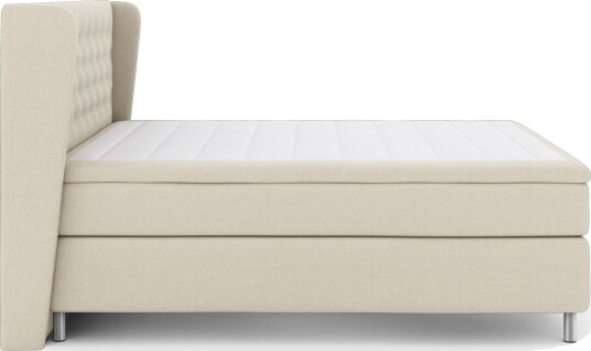 Select No 5 Komplett Sengepakke 210x210 Fast Lateks Beige/Metallben