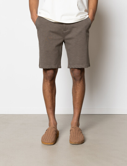 Clean Cut Copenhagen Milano Brendon Jersey Shorts - Brown - XS