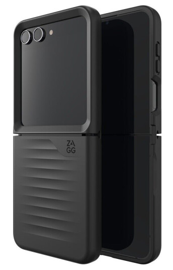 Zagg Samsung Galaxy Z Flip 5 Deksel Bridgetown Svart Zagg Samsung Galaxy Z Flip 5 Deksel Bridgetown Svart