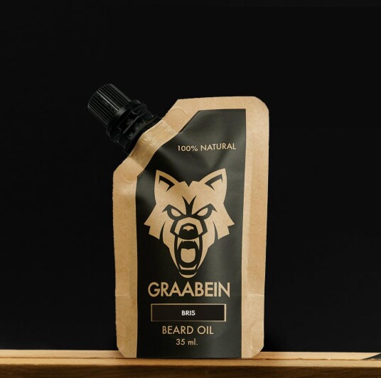 Graabein Skjeggolje Refill Bris Graabein Skjeggolje Refill Bris