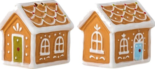 Bloomingville Ginnie Salt & Pepper Shaker - BROWN - 5 CL
