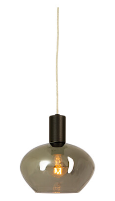 Aneta Lighting Bell Vinduslampe IP20 Svart/Røyk 1639053-01-0 1639054-03-0