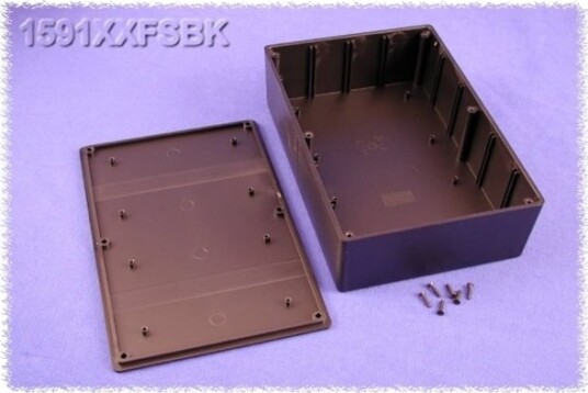 Hammond Electronics 1591XXFSBK 221 × 150 × 64 mm ABS Sort Kabinett