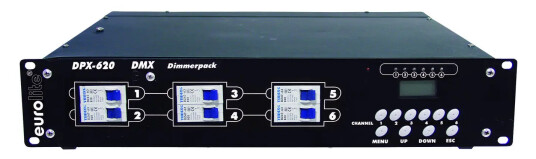 EuroLite Dpx-620 Dmx Dimmer Pack