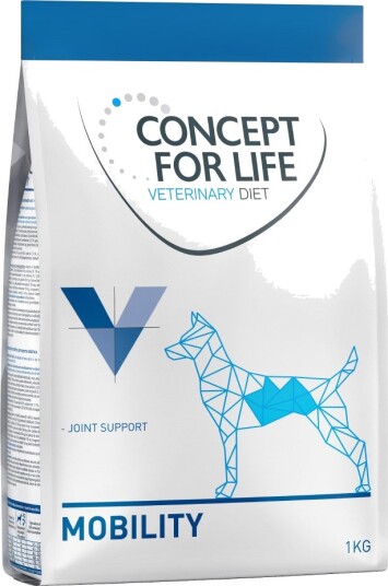 Concept For Life Vet Tørrfôr Veterinary Diet Dog Mobility 4 X 1 kg