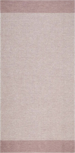 Alva Bomullsteppe 75x220 cm Oval - Rosa