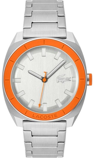 Lacoste Herreklokke 2011260 Sprint Sølvfarget/Stål Ø43 mm Lacoste Herreklokke 2011260 Sprint Sølvfarget/Stål Ø43 mm