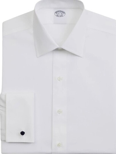 Brooks Brothers Herre Skjorter Hvit XS,