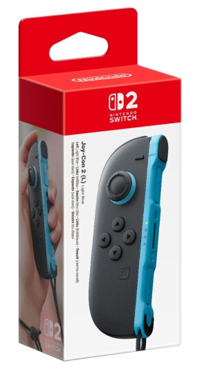 Nintendo Joy Con 2 L kontroller lyseblå