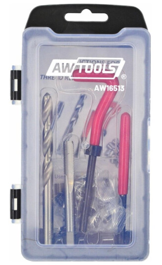 Awtools For Gjengreparasjon M8x1,25 30 Stk.