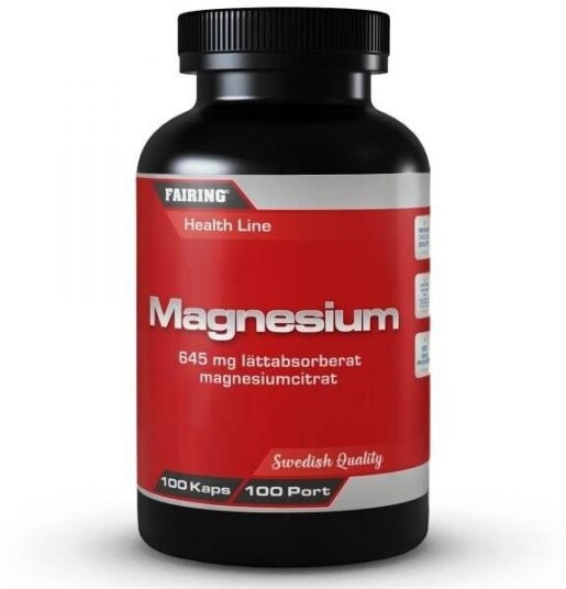 Fairing Magnesium, 100 kapsler