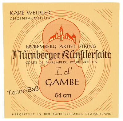 Weidler Tenor Viol D' String