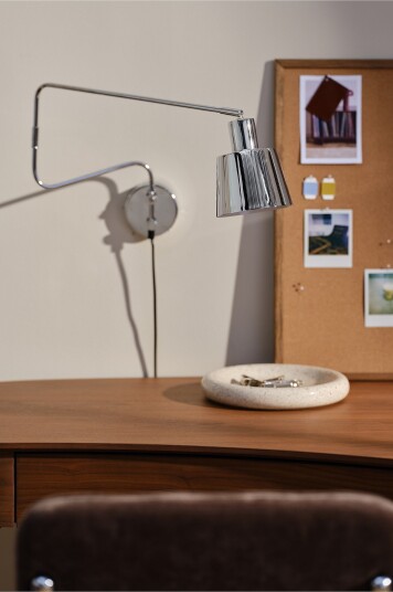 Jotex STIG vegglampe Krom 1578228080 Jotex STIG vegglampe Krom 1578228080