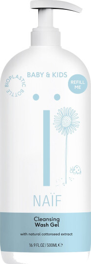 NAÏF Baby & Kids Cleansing Wash Gel 500 ml NAÏF Baby & Kids Cleansing Wash Gel 500 ml