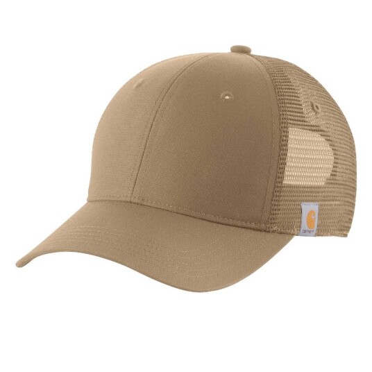 Carhartt Men"s Rugged Professional™ Series Canvas Mesh Back Cap Dark Khaki OneSize Carhartt Men"s Rugged Professional™ Series Canvas Mesh Back Cap Dark Khaki OneSize