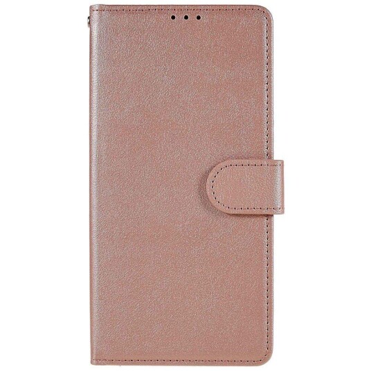 INCOVER Oppo A76 / Realme 9i Skinndeksel med Lommebok og Stativfunksjon - Rose Gold INCOVER Oppo A76 / Realme 9i Skinndeksel med Lommebok og Stativfunksjon - Rose Gold