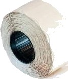 Etiket 26X16 Mm Wave Frost Lim Neutral Hvid,36 Rl X 1000 Stk/Krt Etiket 26X16 Mm Wave Frost Lim Neutral Hvid,36 Rl X 1000 Stk/Krt