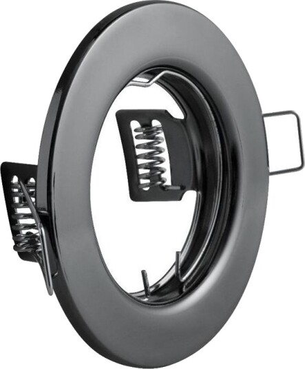 Gtv Punktlampe Parma Innfelt Sort Krom Op Past1 21