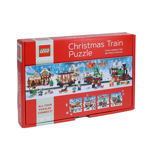 Lego Puslespill Med Juletog