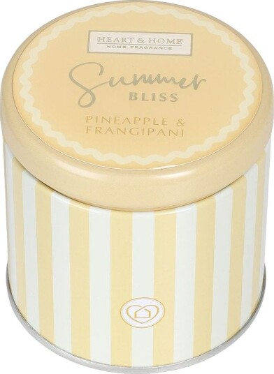 Heart & Home Summer Bliss Duftlys i Tinnboks Heart & Home Summer Bliss Duftlys i Tinnboks