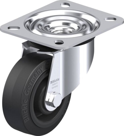 Blickle 850064 Le-Poev 80Xr Styrehjul Hjuldiameter: 80 Mm Bæreevne (Maks.): 140 Kg 1 Stk.
