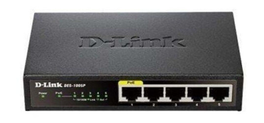 D-Link DES 1005P - switch - 5 porte - ikke administreret (790069370908) D-Link DES 1005P - switch - 5 porte - ikke administreret (790069370908)
