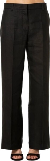 Weekend Max Mara Dame Bukser Svart L, Weekend Max Mara Dame Bukser Svart L,