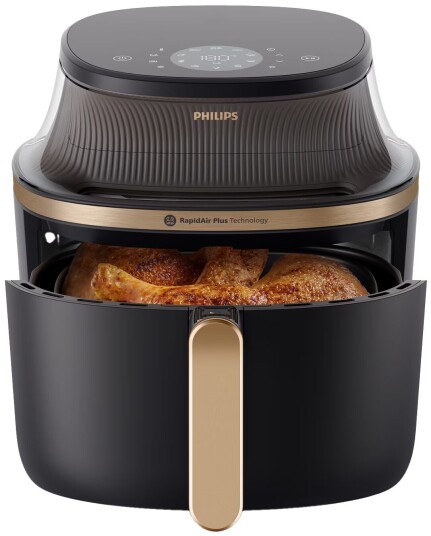 Philips Airfryer 3000 Series 6.2L med appkontroll - Svart NA332/00 Philips Airfryer 3000 Series 6.2L med appkontroll - Svart NA332/00