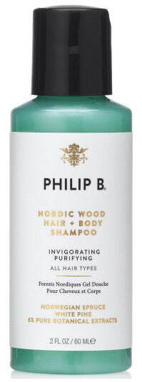 Philip B Nordic Wood Sjampo 60 ml - All hair types, Refreshing effect Philip B Nordic Wood Sjampo 60 ml - All hair types, Refreshing effect