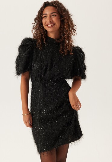 YAS Yasilza 2/4 Sequin Dress Show Black 38