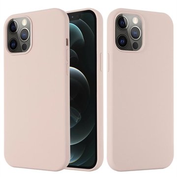 iPhone 12/12 Pro Liquid Silikondeksel MagSafe-kompatibel Rosa