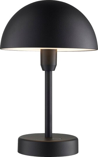 Nordlux Oppladbar lampe Ellen Svart Oppladbare lamper