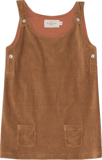 Monsieur Mini Kjole Fløyel Melk Chocolate Monsieur Mini 9 12 md Kjole Brun 74 80 Monsieur Mini Kjole Fløyel Melk Chocolate Monsieur Mini 9 12 md Kjole Brun 74 80
