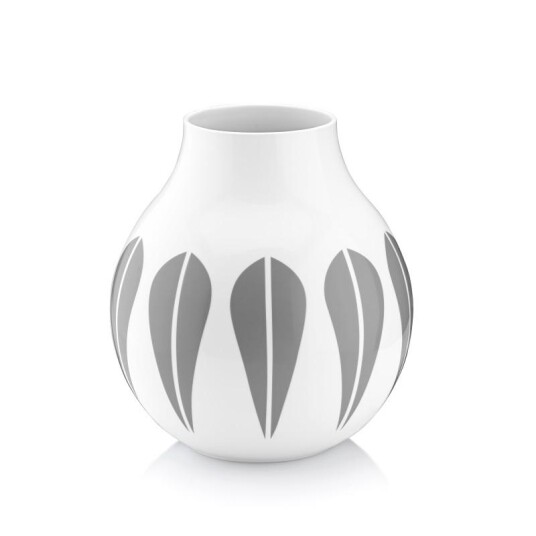 Lucie Kaas Vase Lotus Grå 24cm