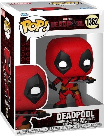 Funko Pop! Marvel Deadpool Samlefigur 10cm Funko Pop! Marvel Deadpool Samlefigur 10cm