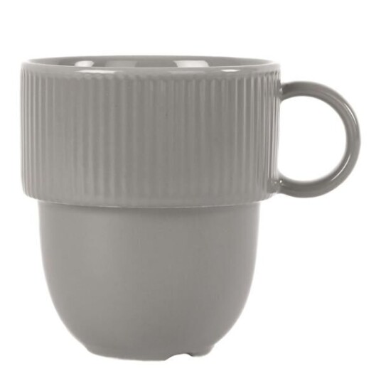 Sagaform Inka kopp med hank 27 cl grå pantone 2332C Sagaform Inka kopp med hank 27 cl grå pantone 2332C