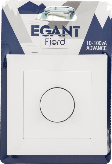 Egant Fjord Dimmer For LED Hvit Egant Fjord Dimmer For LED Hvit