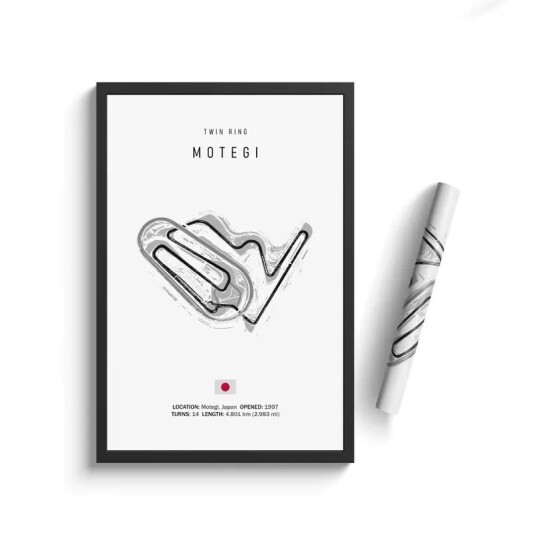 Plakat – TWIN RING / MOTEGI