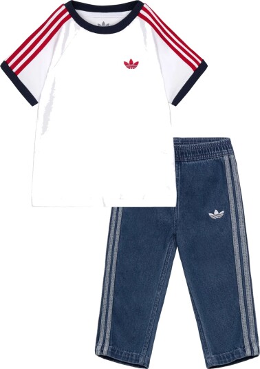 Adidas Originals Denim Tee Set Multi/patterned 98