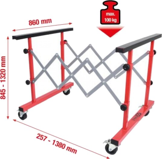 Transportvogn, lastbærer KS TOOLS 500.8100