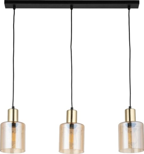 Tkkrywult Hengelampe Tk Lighting Sierra 6666 Hengelampe Overheng 3X15w E27 Rav/Gull