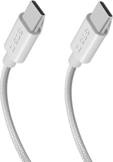 Sbs Tecabletissue2g 2 M Usb C Usb C Grå