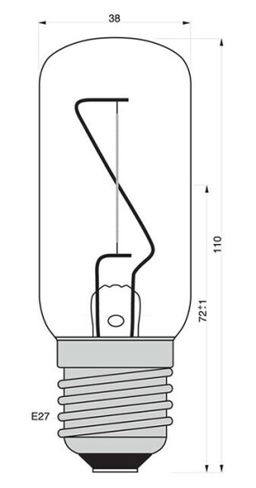 Danlamp eksteriør lanterne 24V 55W E27 35CD