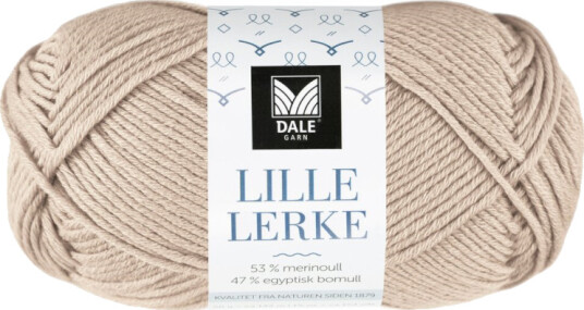Dale Garn Dale Garn Lille Lerke Sand 8151 50g